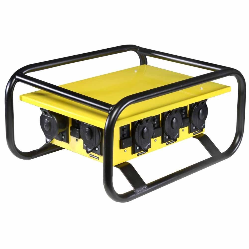 Southwire 8706UGCD X-Treme Box 50A 125/250V UG Power Distribution Box w/ Roll Cage, Duplex ReSouthwiretacle