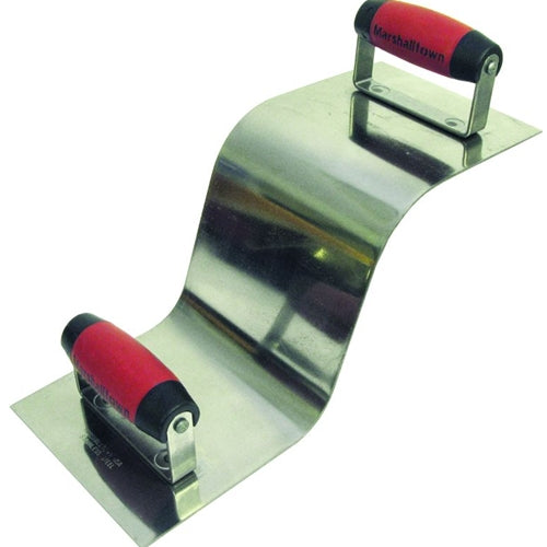 MarshallTown CG651SSD 15142 - SS Curb & Gutter Tool-DuraSoft Hdl 4" Top, 8" Face, 2 3/4" Bottom; 3/4R Curb & Gutter