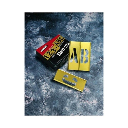 CH Hanson 10013 3" Brass 15 Piece Single Number Set