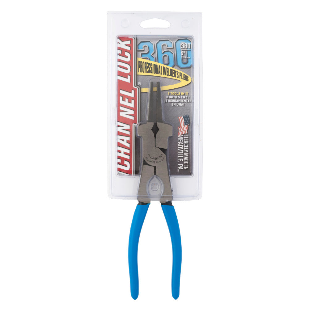 Channellock 360 9" Welding Plier, XLT - 3