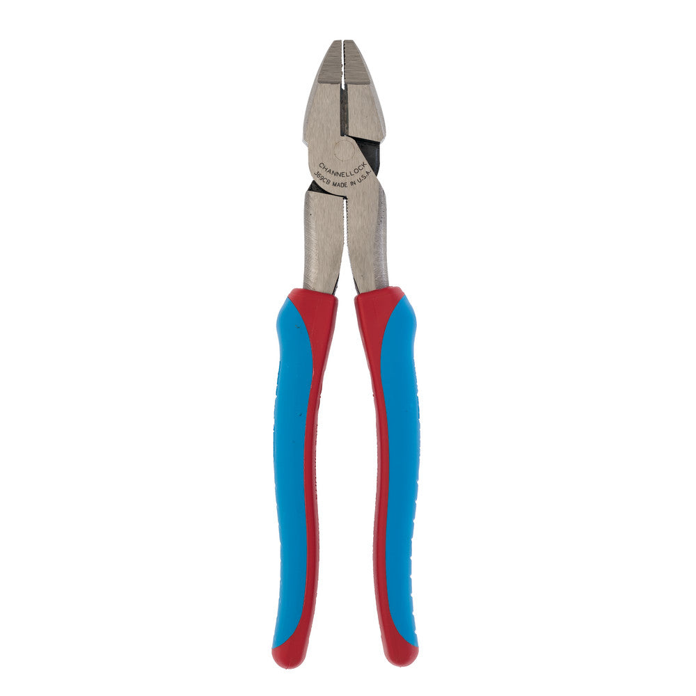 Channellock 369CB 9.5" HL Linemens Plier, XLT, Round Nose, Code Blue