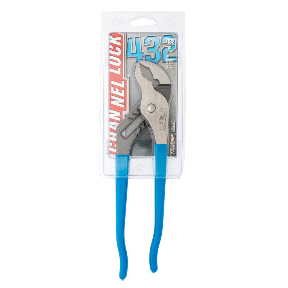 Channellock 432 10" Tongue & Groove, V Jaw - 2