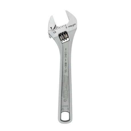 Channellock 804 4"  Adj Wrench, Chrome