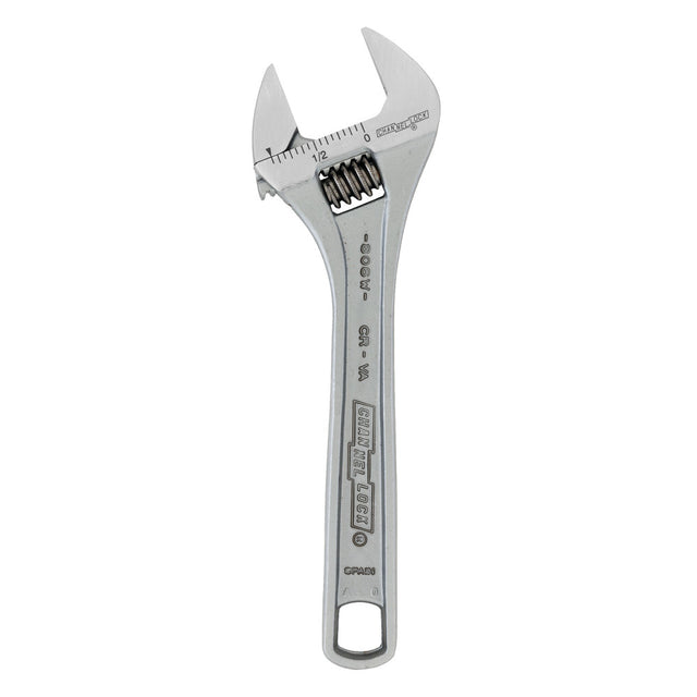 Channellock 806W 6"  Adj Wrench, Wide, Chrome