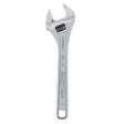 Channellock 812W 12" Adj Wrench, Wide, Chrome