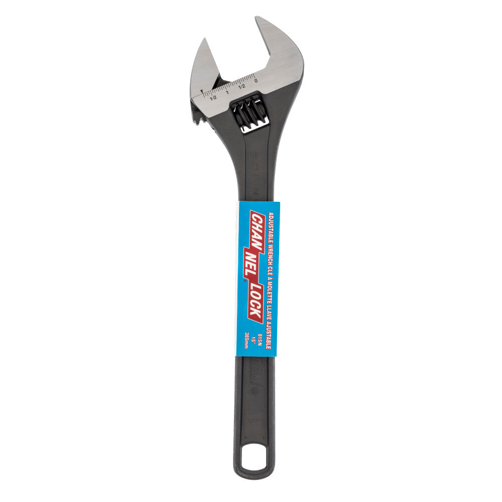 Channellock 815N 15" Adj Wrench, Black Phosphate - 2