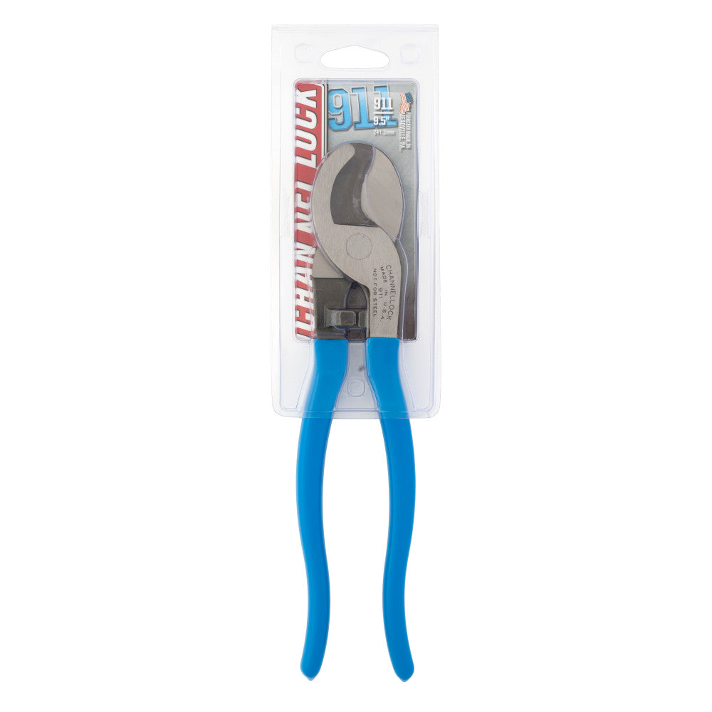 Channellock 911 9.5" Cable Cutter, 4/0 Alum, 2/0 Cop - 3