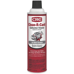 CRC 05381 Clean-R-Carb Carburetor Cleaner Spray 9.25H x 2.63W x 2.63D" (16 Wt Oz)