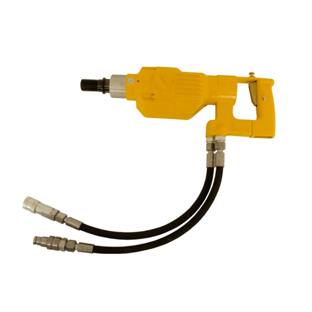 Spitznas CS Unitec 2 1317 0030 SV Wet Hand Held Hydraulic Core Drill |6" Capacity | 3-Speed | w/ Anchor/Vacuum Stand Kit w/ Vacuum Pump