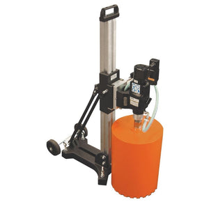 Spitznas CS Unitec 2 1327 0010 SV Wet Hydraulic Core Drill |12" Capacity | 3-Speed | w/ Anchor/Vacuum Stand Kit w/ Vacuum Pump