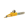 Spitznas CS Unitec 5 1027 0040 PC 25" 4HP Pneumatic Chain Saw with Pipe Clamp & Brake for Plastic Cutting | ATEX EX Zone Certified