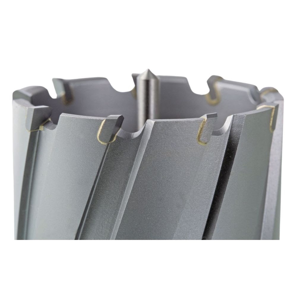 CS Unitec 9-1-2156 C 4-7/8" Dia x 2-3/8" Depth | Hornet Annular Cutter Tungsten Carbide Tipped (TCT) | 1-1/4" Weldon Shank | Pilot Pin Included - 3