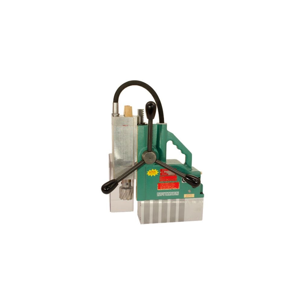 Spitznas CS Unitec AB-4300-2R Airbor Air Magnetic Drill with Extended Stroke | 2-1/16" | ATEX EX Zone Certified | Also for Underwater Use - 4