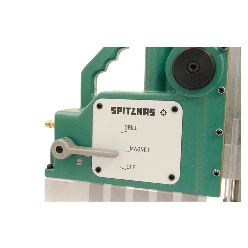 Spitznas CS Unitec AB-4300-2R Airbor Air Magnetic Drill with Extended Stroke | 2-1/16" | ATEX EX Zone Certified | Also for Underwater Use - 11