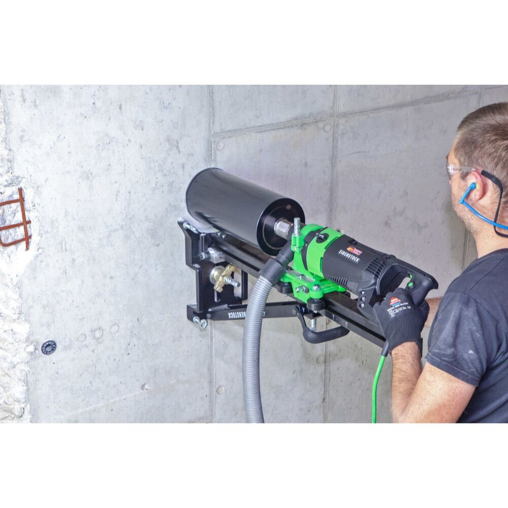 Eibenstock CS Unitec ESD 162 POSA IHT Impact Dry Handheld Core Drill for Concrete w/ Anchor Stand Kit | 6-3/8" Capacity in Reinforced Concrete/8" in Brick/Block | MADE IN GERMANY 120V - 4