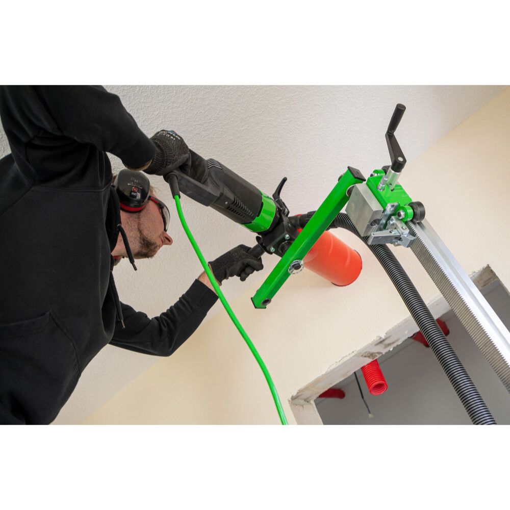 Eibenstock CS Unitec ESD 162 POSA IHT Impact Dry Handheld Core Drill for Concrete w/ Anchor Stand Kit | 6-3/8" Capacity in Reinforced Concrete/8" in Brick/Block | MADE IN GERMANY 120V - 6