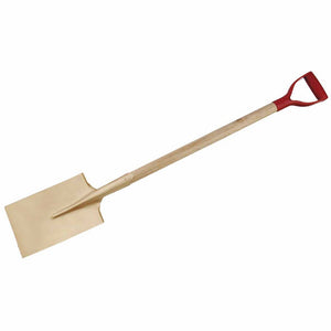 Carltsoe Safety CS Unitec Ex1007-180B Copper Beryllium Non-Sparking, Non-Magnetic, Corrosion Resistant Edging Spade with D-Grip (1007U-180B)