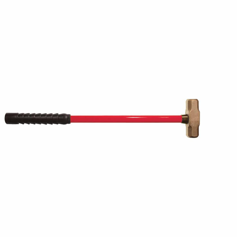 Carltsoe Safety CS Unitec Ex104U-1500A Aluminum Bronze Non-Sparking, Low-Magnetism, Corrosion Resistant Sledge Hammer 15 Lbs (6.80 Kg) (104UU-1500A)
