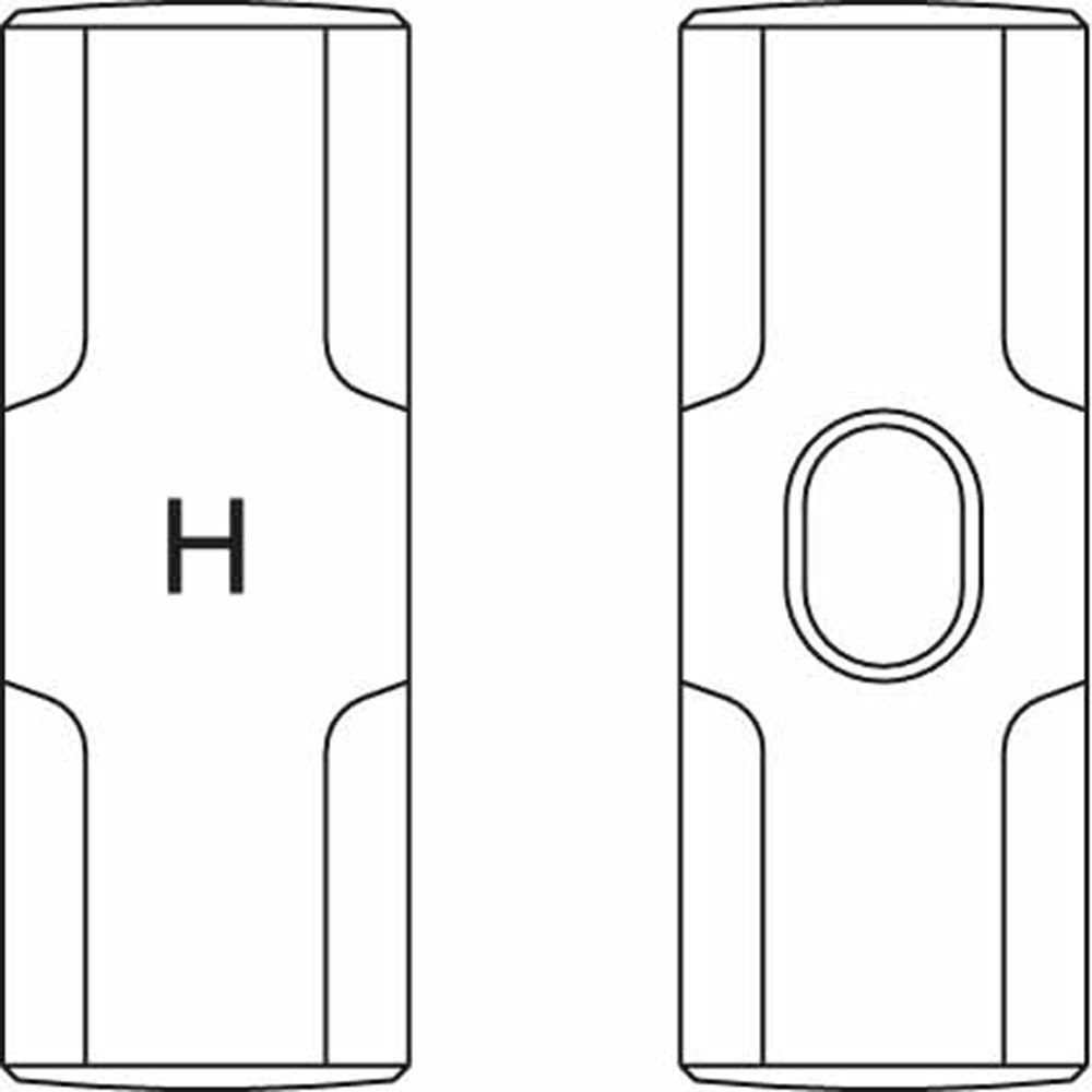 Carltsoe Safety CS Unitec Ex104U-1800B Copper Beryllium Non-Sparking, Non-Magnetic, Corrosion Resistant Sledge Hammer 18 Lbs (8.17 Kg) (104UU-1800B) - 3