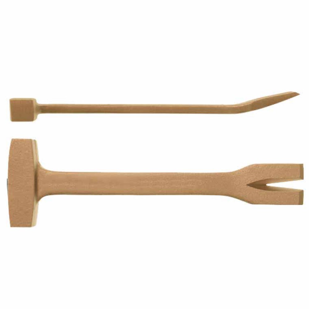 Carltsoe Safety CS Unitec Ex113S-230A Aluminum Bronze Non-Sparking, Low-Magnetism, Corrosion Resistant Crate Opener (113SU-230A)