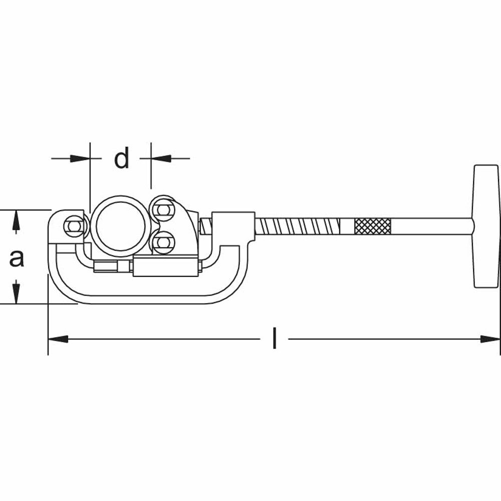 Carltsoe Safety CS Unitec Ex1512-60B Copper Beryllium Non-Sparking, Non-Magnetic, Corrosion Resistant 2-3/8" Pipe Cutters (1512U-60B) - 2