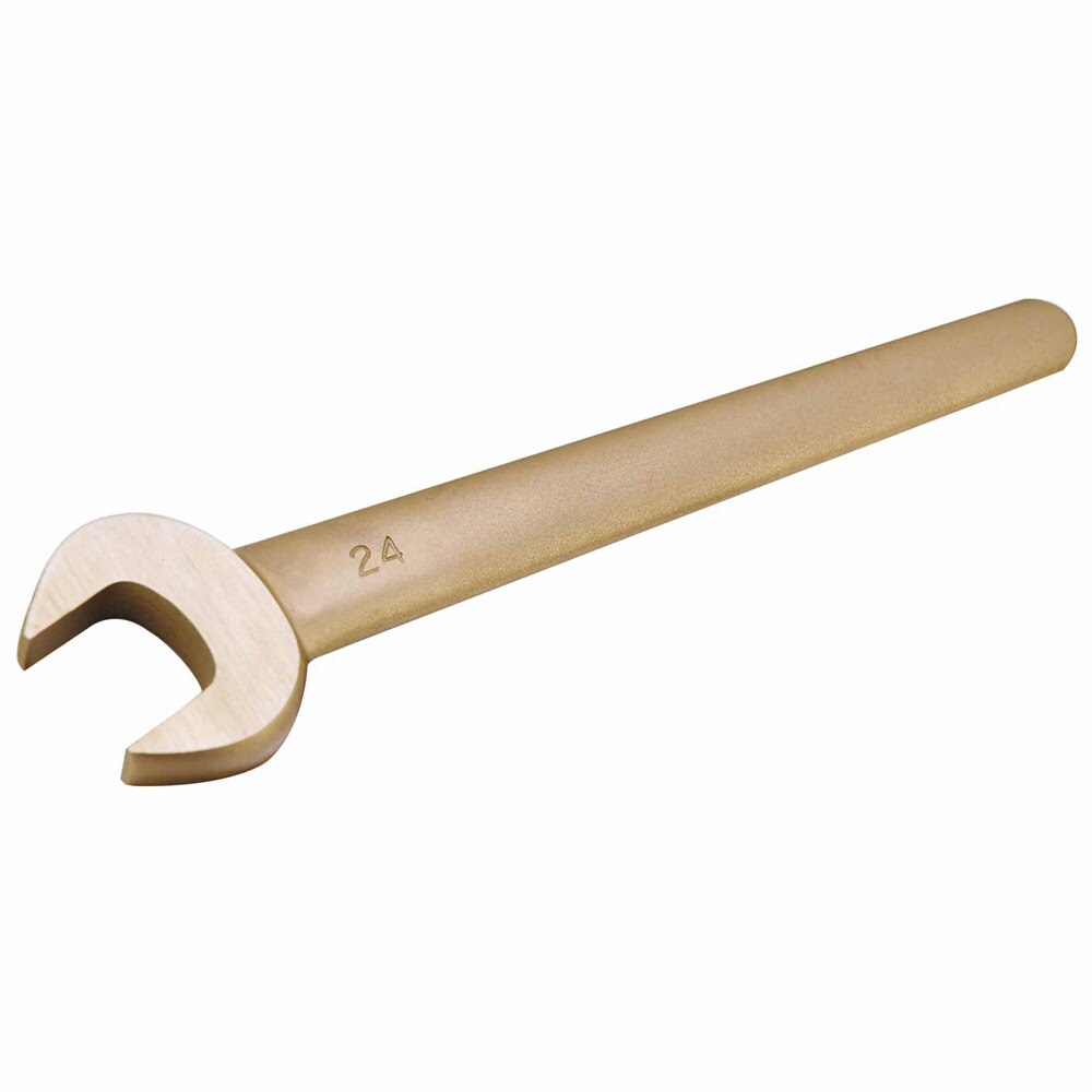 Carltsoe Safety CS Unitec Ex205-035UA Aluminum Bronze Non-Sparking, Low-Magnetism, Corrosion Resistant Open End Wrench 1/2" (205U-035UA)