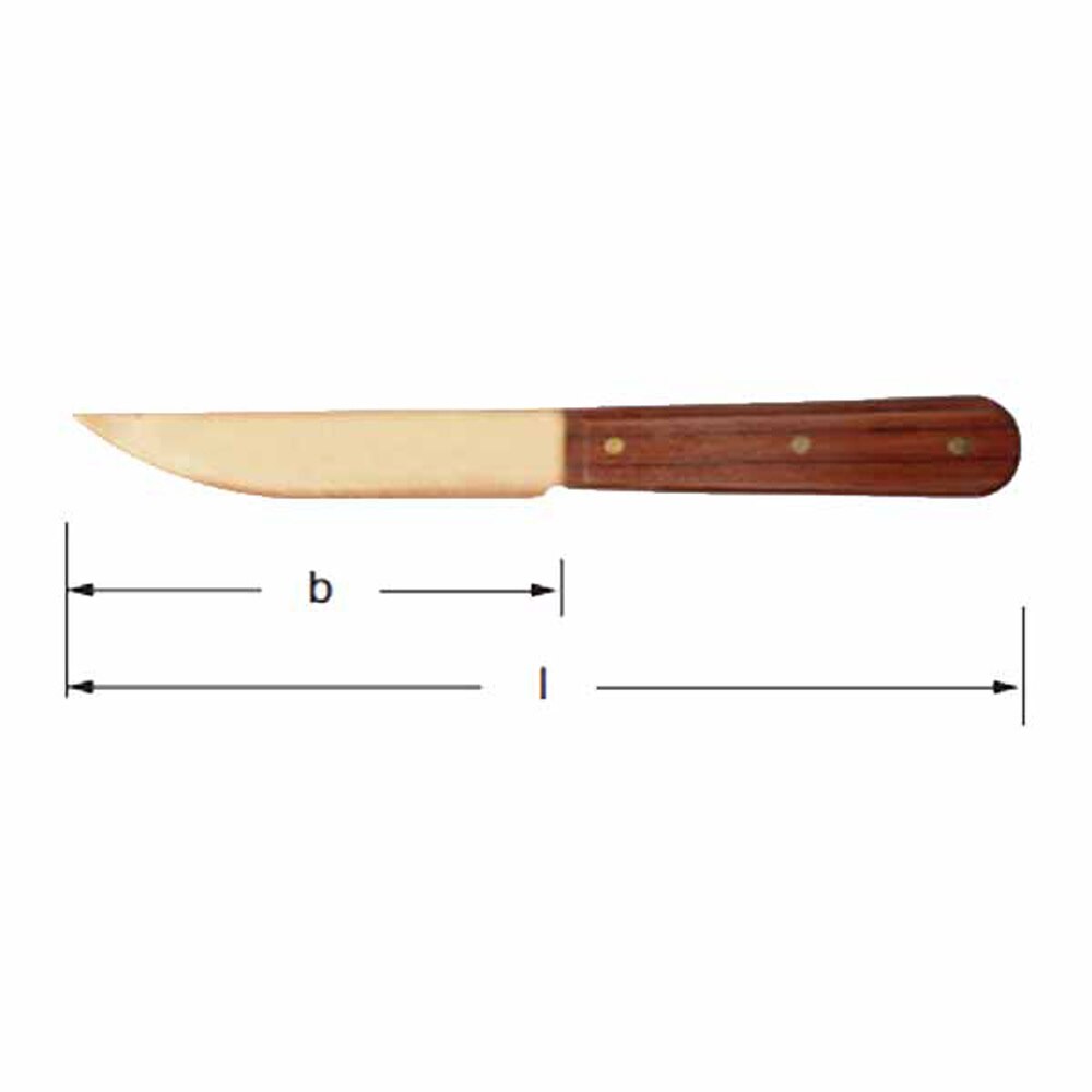Carltsoe Safety CS Unitec Ex410-250A Aluminum Bronze Non-Sparking, Low-Magnetism, Corrosion Resistant 5-3/16" Common Knife (410U-250A) - 2