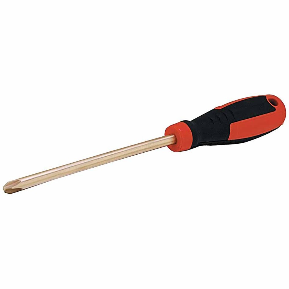 Carltsoe Safety CS Unitec Ex803-0B Copper Beryllium Non-Sparking, Non-Magnetic, Corrosion Resistant Phillips Head Screwdriver #0 (803U-0B)
