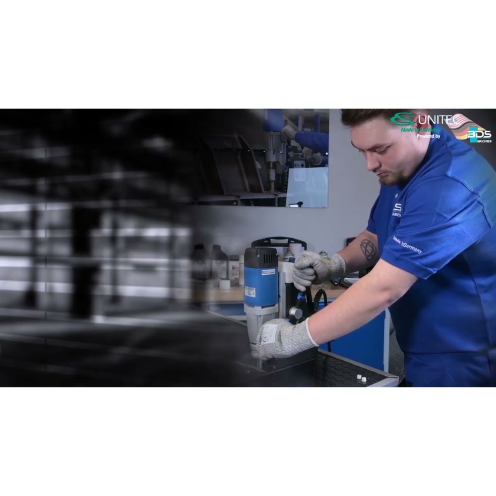 BDS CS Unitec MAB 100 K Ultra Light Weight & Compact Magnetic Drill | 2" Dia. Hole Cutting Capacity - 3
