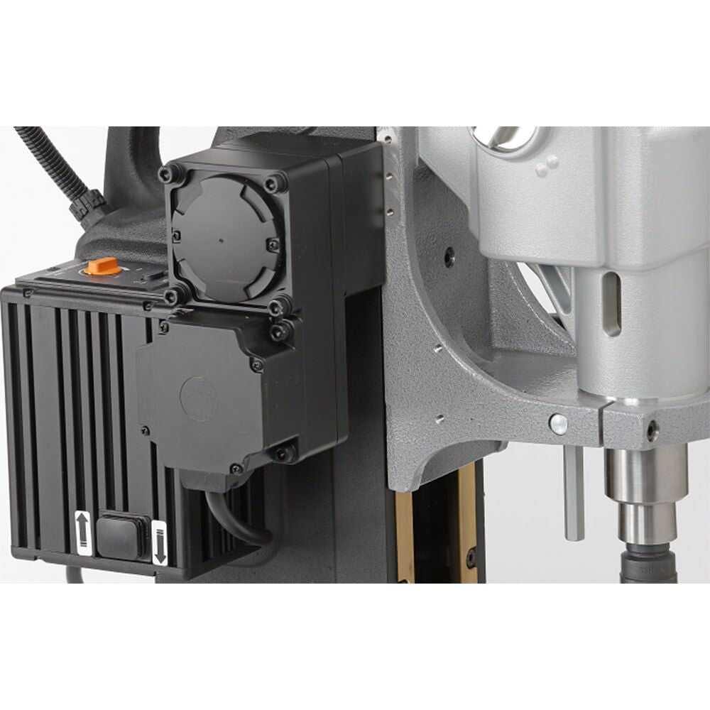 BDS CS Unitec MAB 1300 V Automatic Magnetic Drill | 6" Dia. Capacity, 12" Stroke| Variable Speed through 4-Gears, Reversible Tap up to 1-5/8" Dia., Variable Torque, Reversible Motor, Power Assist - 4