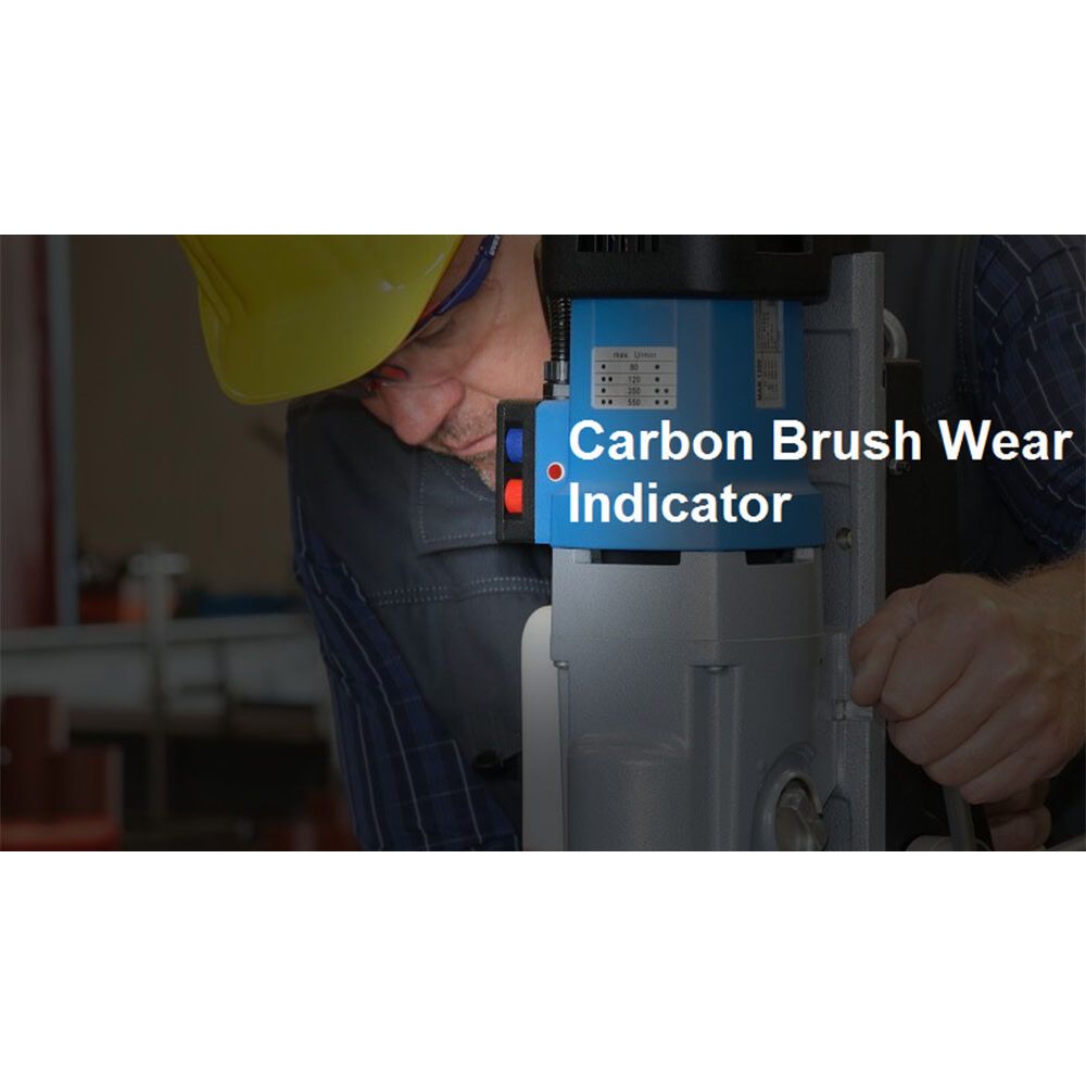 BDS CS Unitec MAB 1300 Magnetic Drill | 6" Dia. Capacity, 12" Stroke| Variable Speed through 4-Gears, Reversible Tap up to 1-5/8" Dia., Variable Torque, Reversible Motor, Power Assist - 3