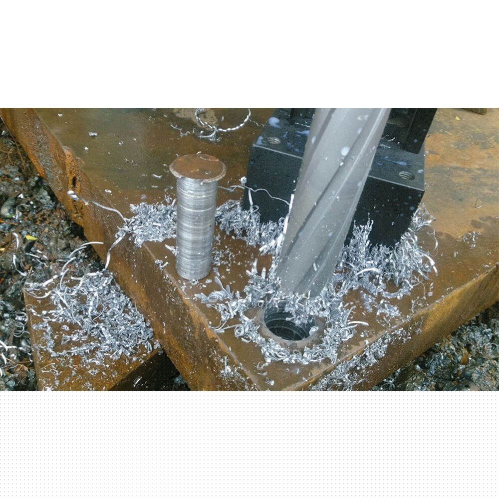 BDS CS Unitec MAB 1300 Magnetic Drill | 6" Dia. Capacity, 12" Stroke| Variable Speed through 4-Gears, Reversible Tap up to 1-5/8" Dia., Variable Torque, Reversible Motor, Power Assist - 9
