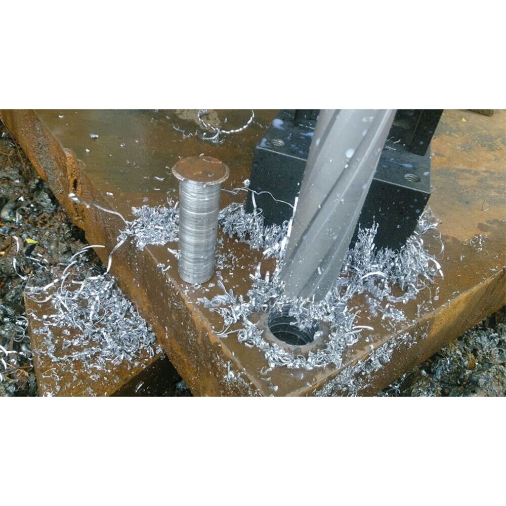 BDS CS Unitec MAB 1300 Magnetic Drill | 6" Dia. Capacity, 12" Stroke| Variable Speed through 4-Gears, Reversible Tap up to 1-5/8" Dia., Variable Torque, Reversible Motor, Power Assist - 9