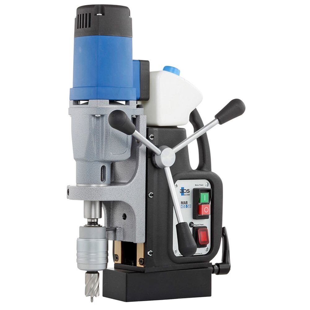 BDS CS Unitec MAB 455 SB Adjustable Base Magnetic Drill | 2" Dia. Hole Cutting Capacity |2 Speed