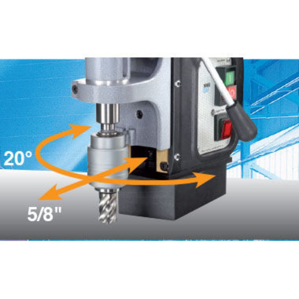 BDS CS Unitec MAB 485 Magnetic Drill | 2-1/16" | Variable Speed, Reversible - 3
