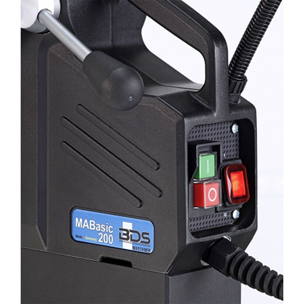 BDS CS Unitec MABasic 200 1-3/8" | Single-speed Magnetic Drill | Large Stroke - 3