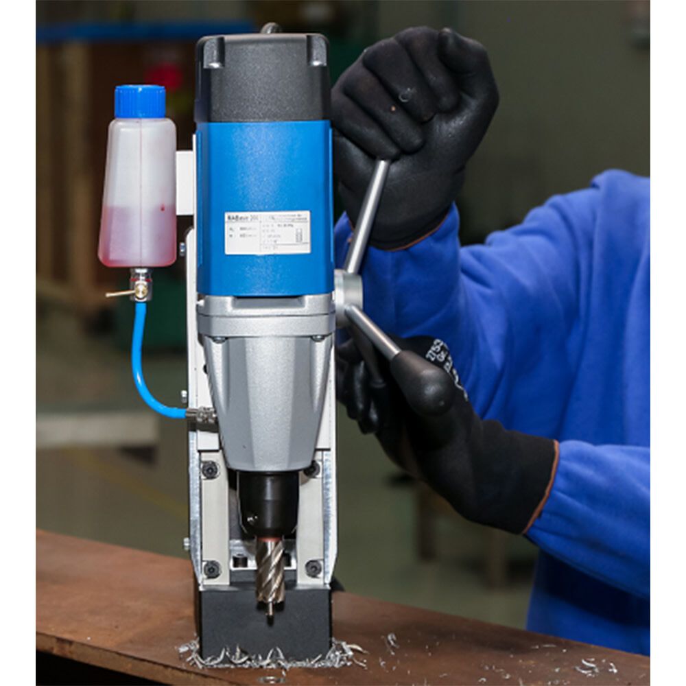 BDS CS Unitec MABasic 200 1-3/8" | Single-speed Magnetic Drill | Large Stroke - 8