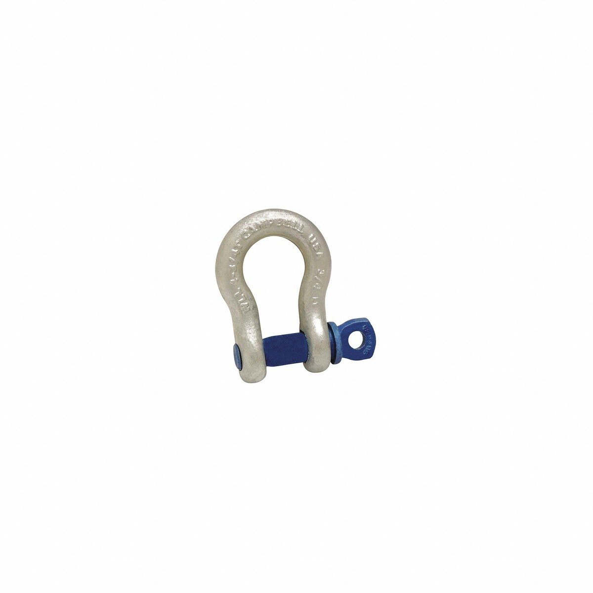Campbell 5412435 1-1/2" Anchor Shackle with Screw Pin Forged Carbon Steel Galvanized