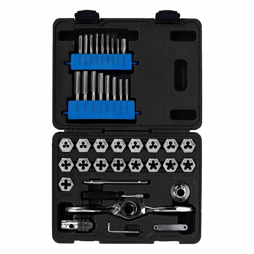Champion Cutting Tool CS40MP-A Tap and Die Set - Metric - 40-Piece