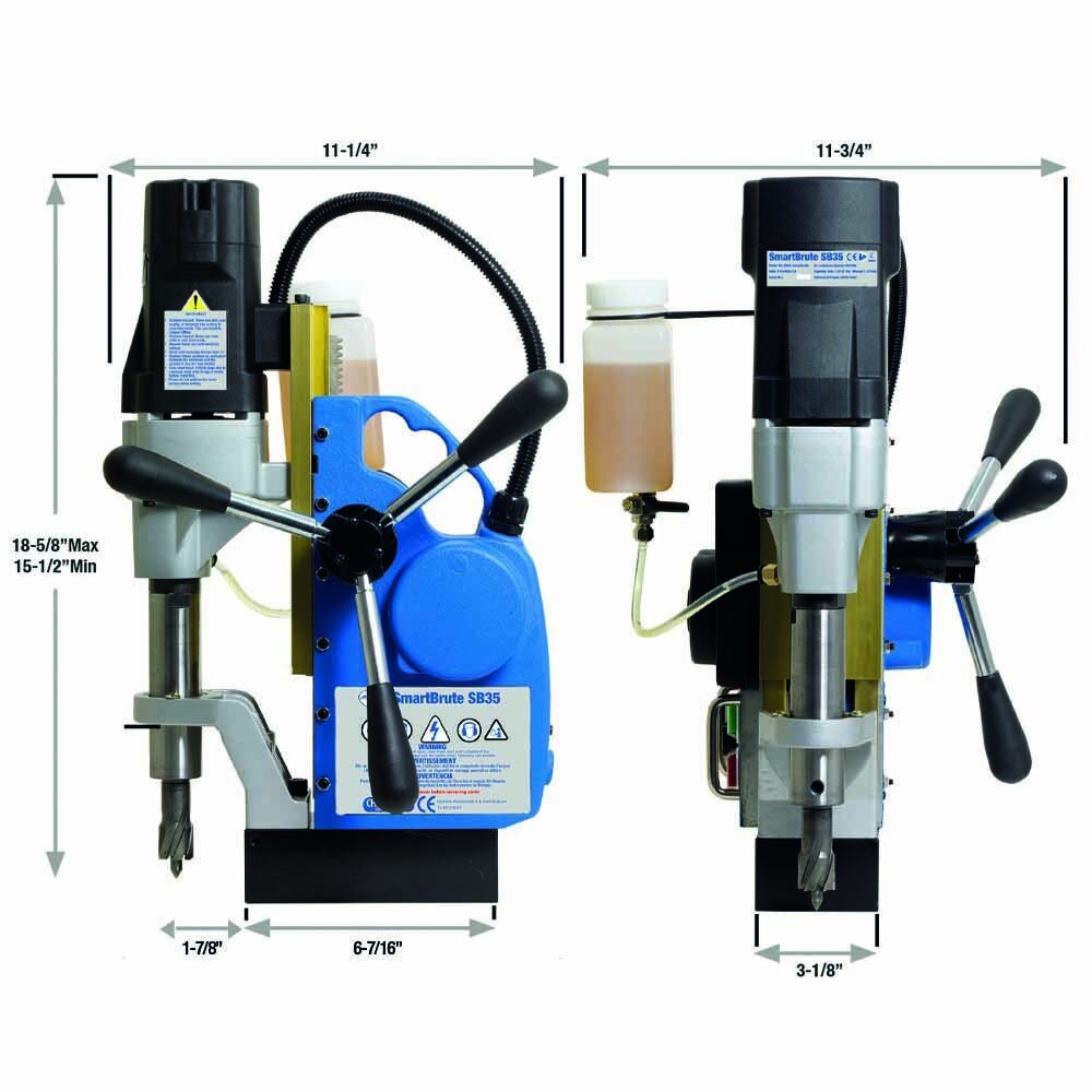 Champion Cutting Tool SB35 SB35 SmartBrute Magnetic Drill Press - Semi Automatic - 4
