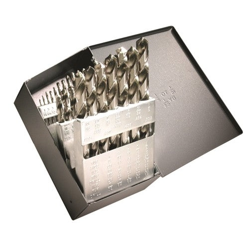 Champion P29C-3/8 Champion 29 Piece Metal Cased 3/8" Shank Black HSS 1/16" thru 1/2" x 64ths Drill Set
