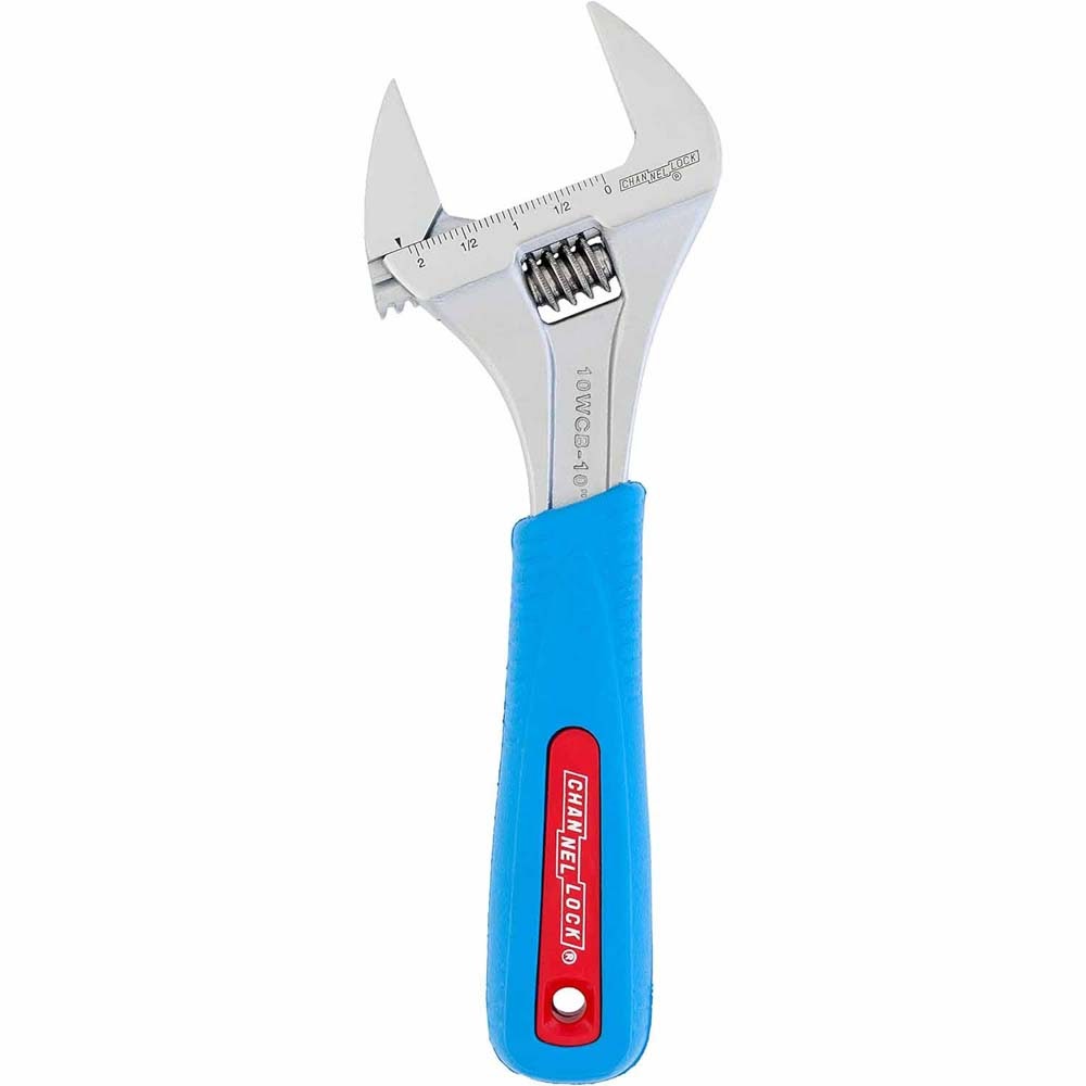 Channel Lock 10WCB 10" Code Blue Wideazz Adjustable Wrench