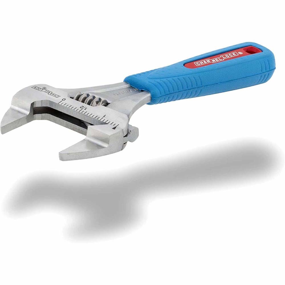 Channel Lock 6SWCB 6" Code Blue Wideazz Sliw Jaw Adjustable Wrench - 3
