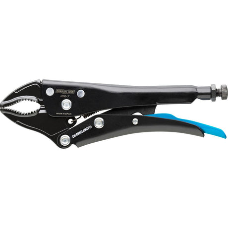 Channel Lock 102-7 7" Curved Jaw Locking Pliers w/ Cutter