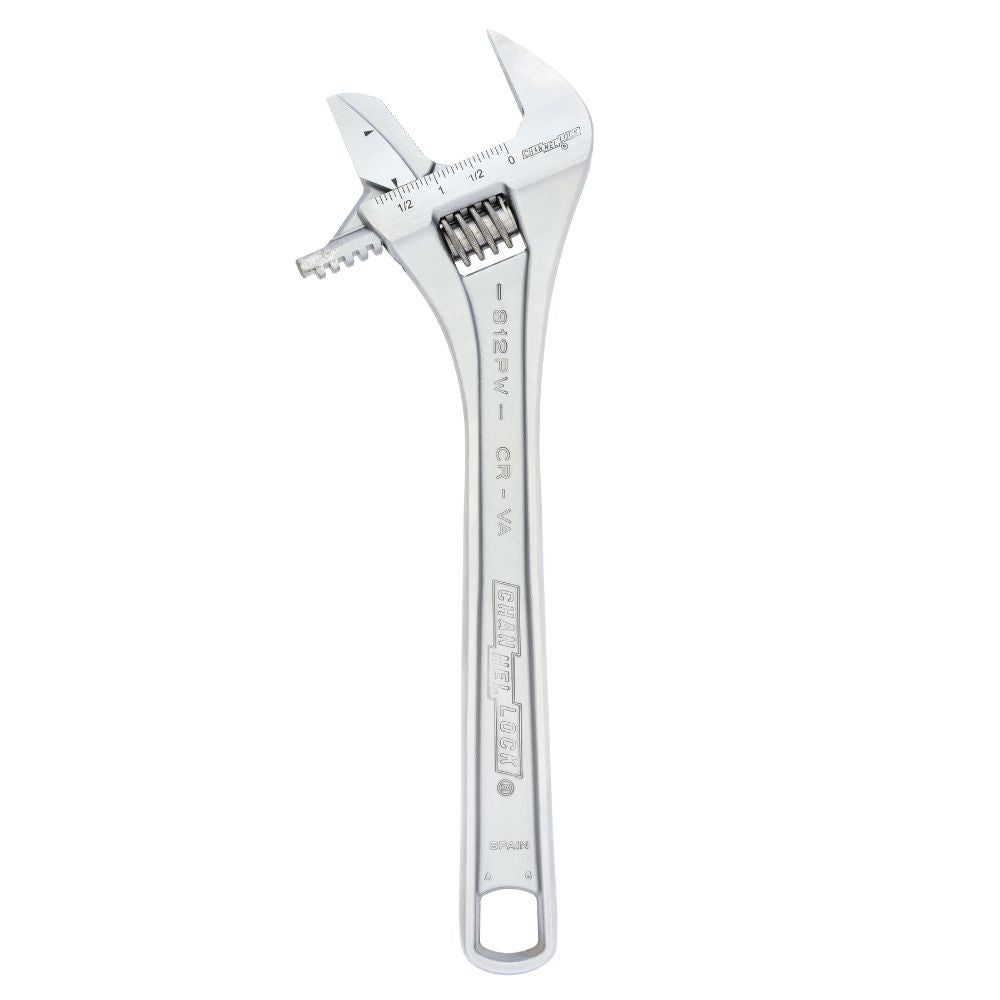 Channel Lock 812PW 12" Reversible Jaw Adjustable Wrench