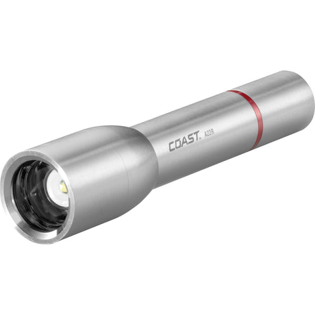 Coast 19697 A22R 4.75"stainless steel rechargeable LED flashlight