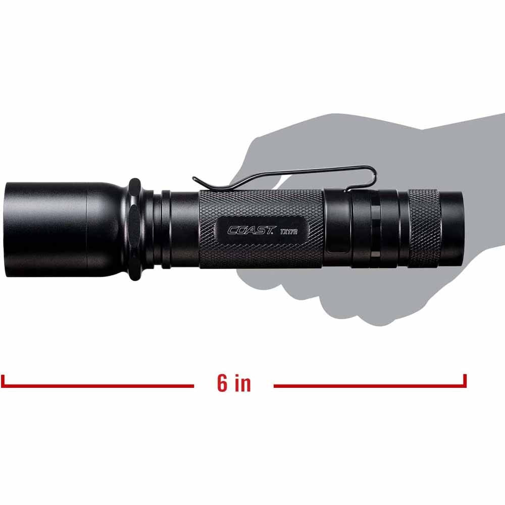 Coast 30778 Tx17R Flashlight Tactical Rechargeable Plus 1250 Lumens 234M Beam 21H - 2