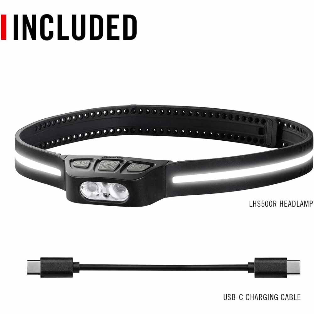 Coast 31036 Lhs500R Headlamp 360° Degree Lighting 515 Lumens 109M Beam 20H - 9