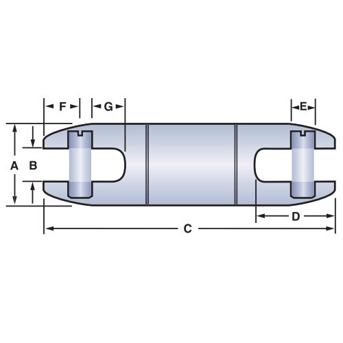 Condux 08080913 1.375" x 7,000 lbs 808 Champion Swivel - 2