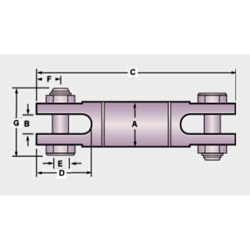 Condux 08190016 1-5/8" x 8,500 lbs 819 Directional Drilling Swivel - 2